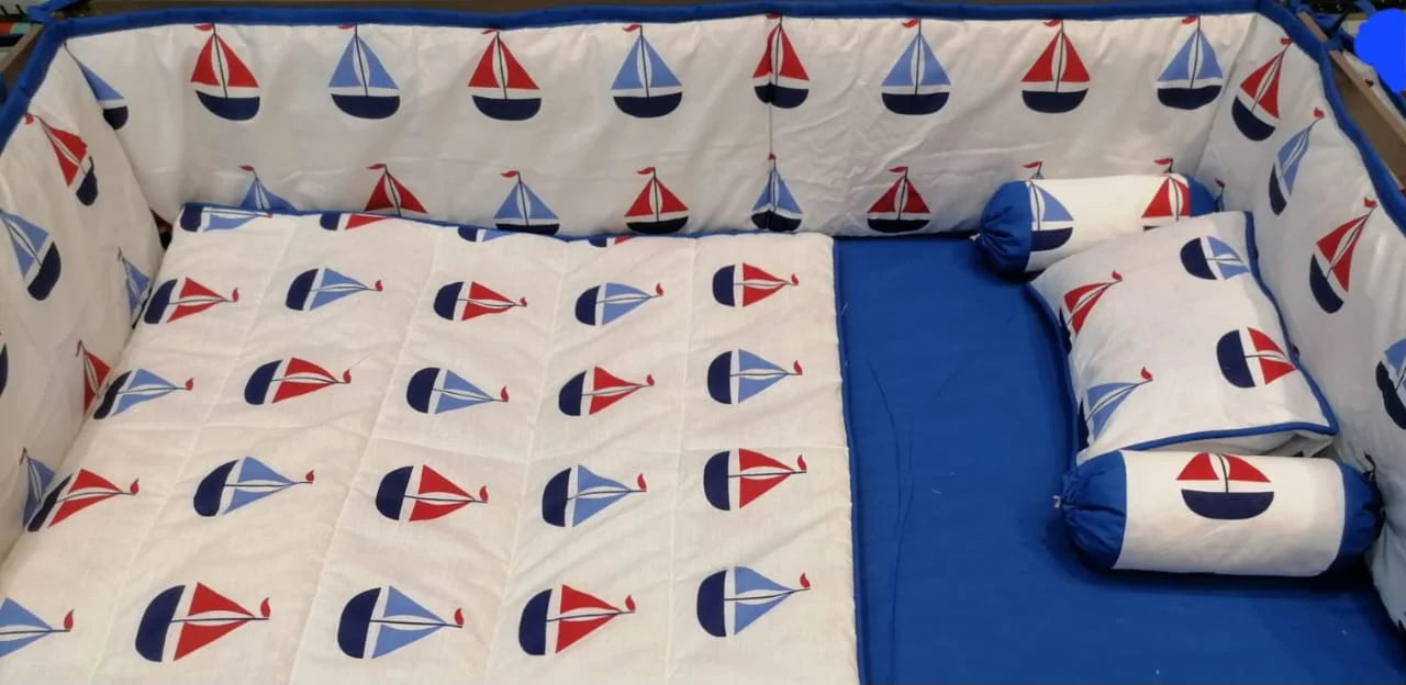 Boats Cot Set 020