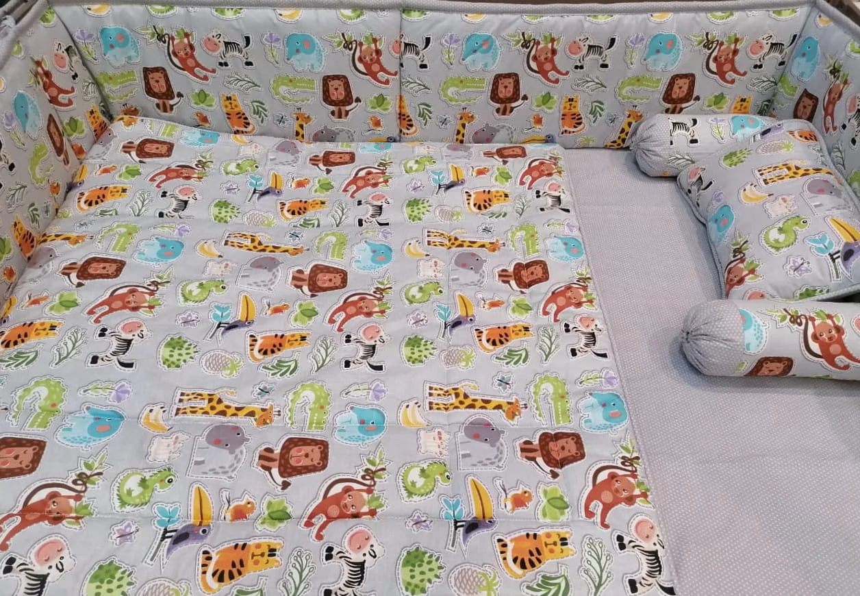 Animals Cot Set 007