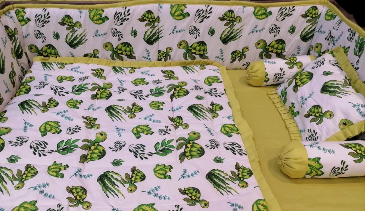 Turtles Cot Set 012