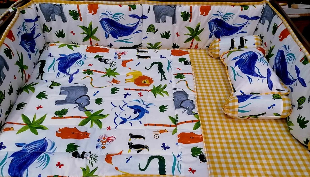 Wild Life Cot Set 016