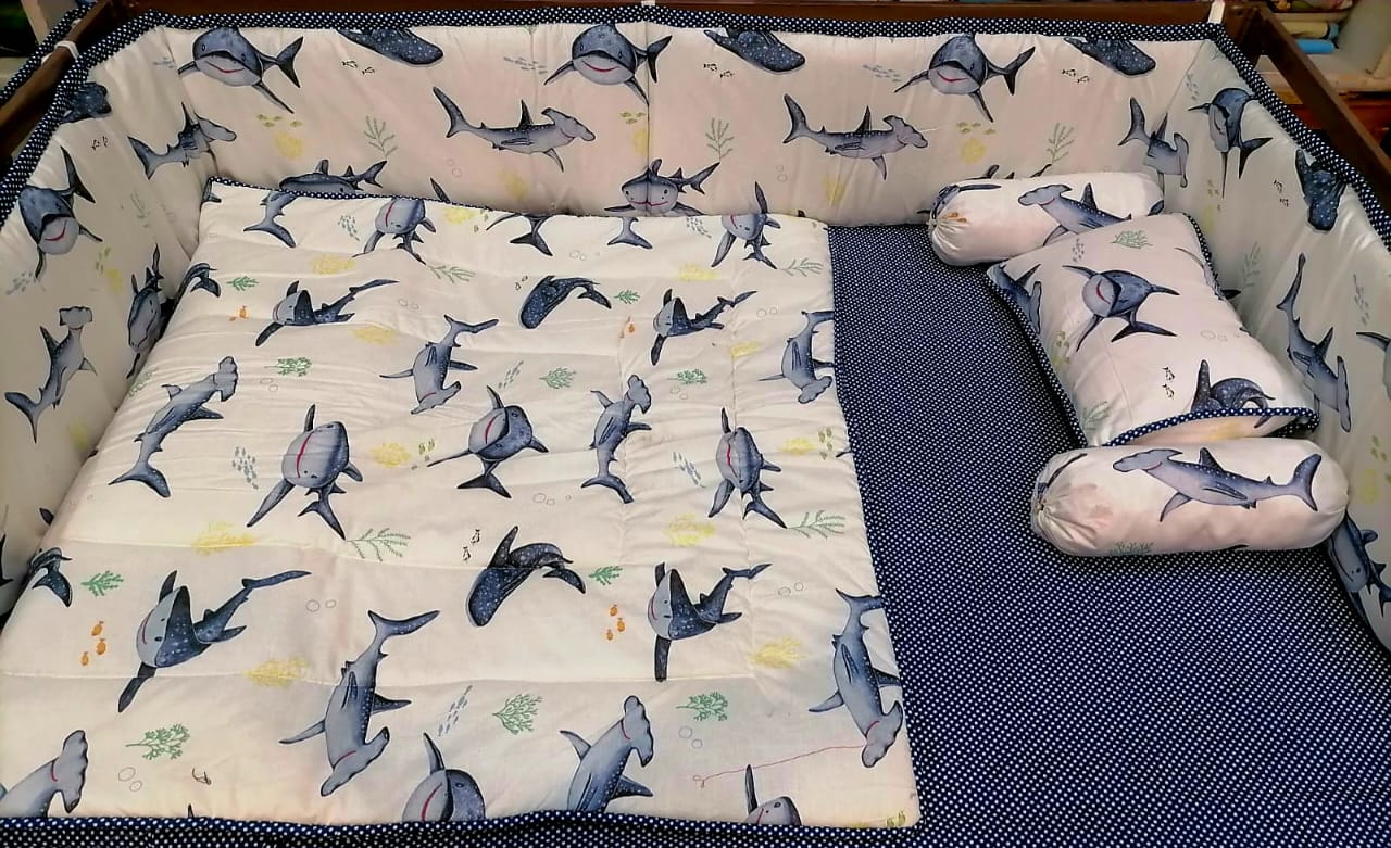 Fish mania Cot Set 021