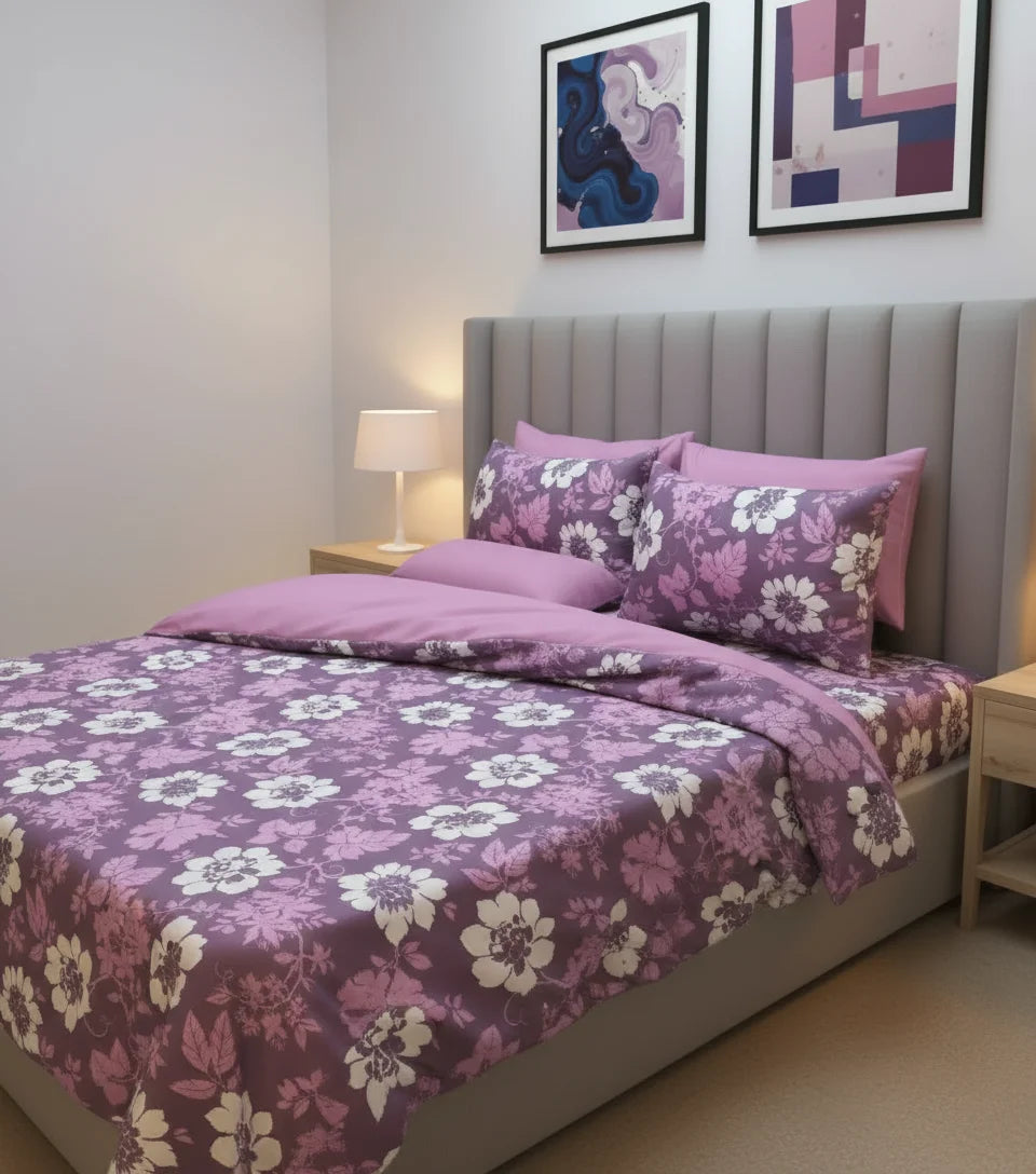 Lilac Blossom Duvet Cover 004
