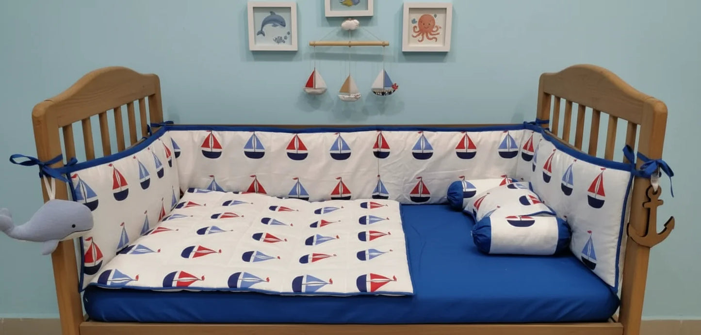 Boats Cot Set 020