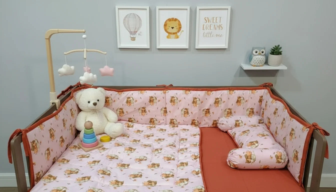 Unicorn Princes Cot Set 027