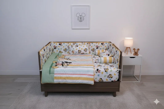 Mickey Mouse Cot Set 028
