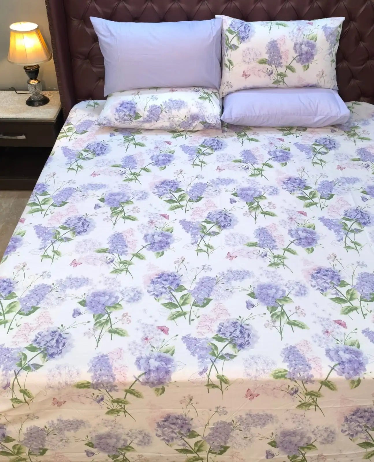 Purple Floral 002