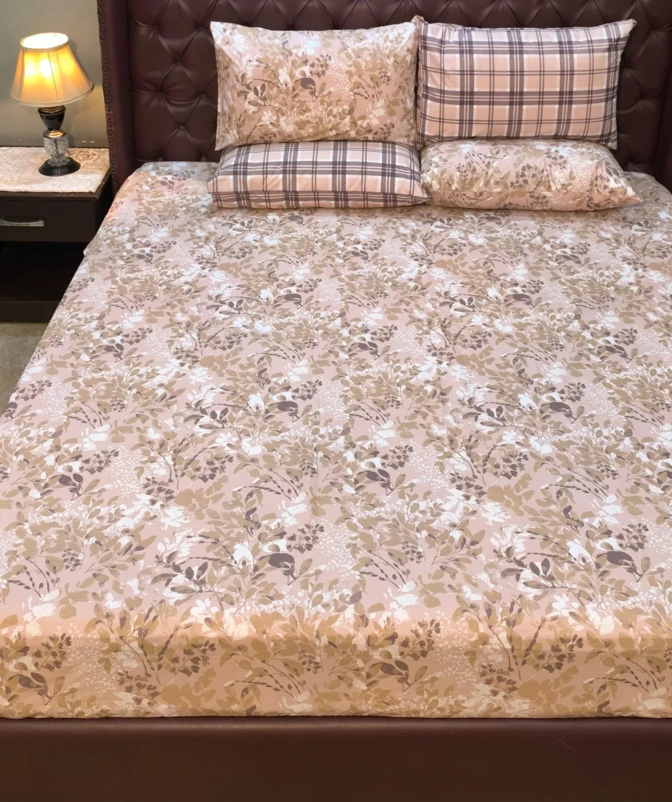 Sandstone Elegance Bedsheet 055 🛏️