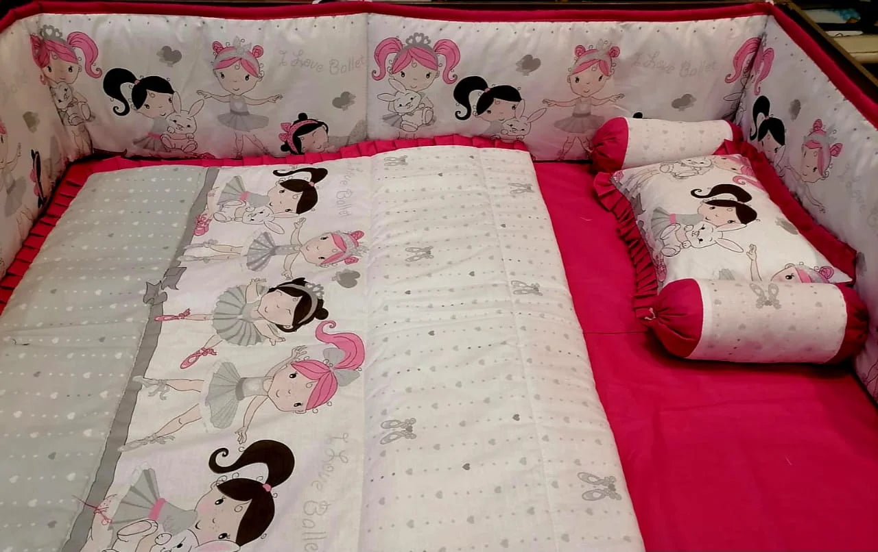 Balleta 🎀 Cot Set 003