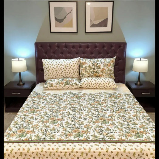 Floral Off white 015
