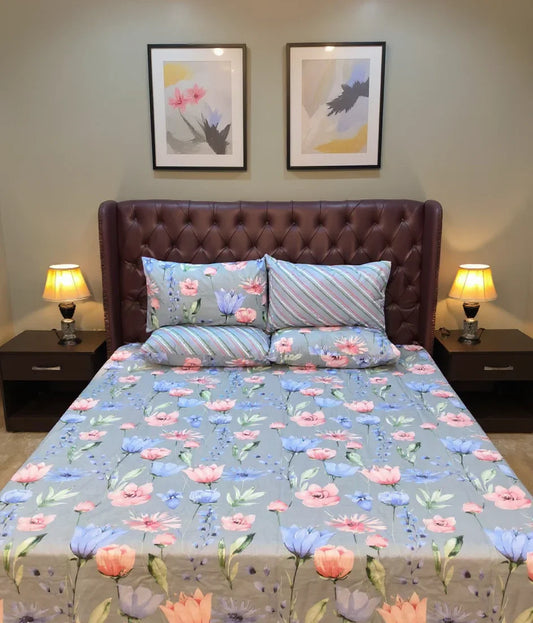 Grey Floral 018