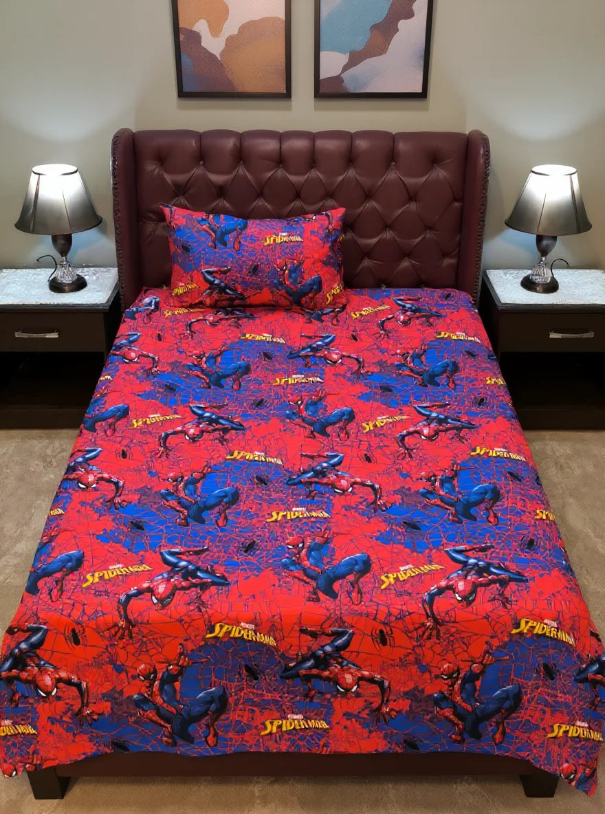 Spider-Man Action Bedsheet KB 025