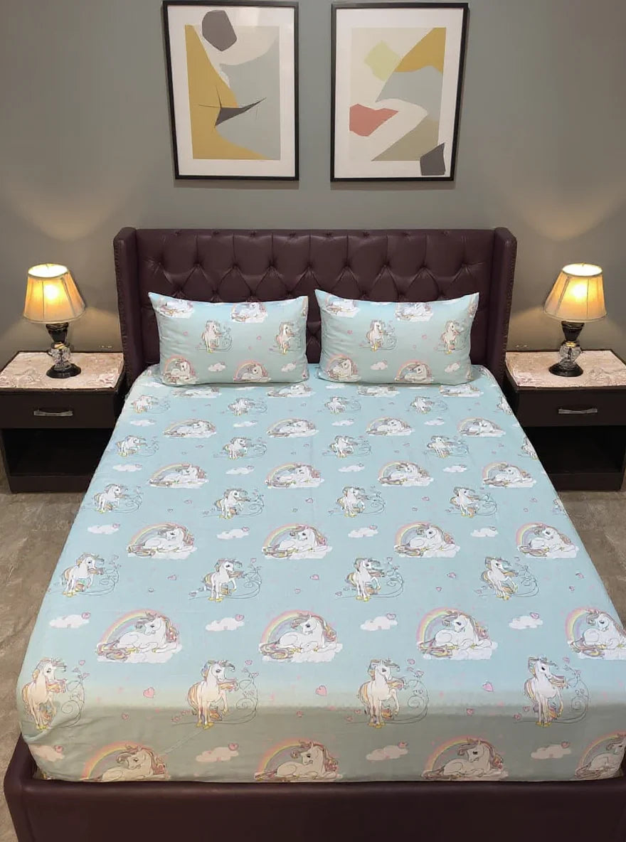 Unicorn Fantasy Bedsheet KB 027