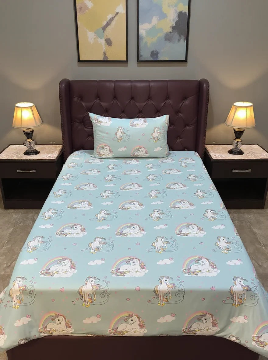Unicorn Fantasy Bedsheet KB 027