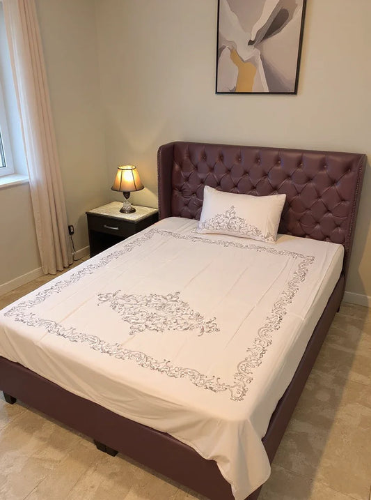 Cotton Sateen Border Pattern KB 033