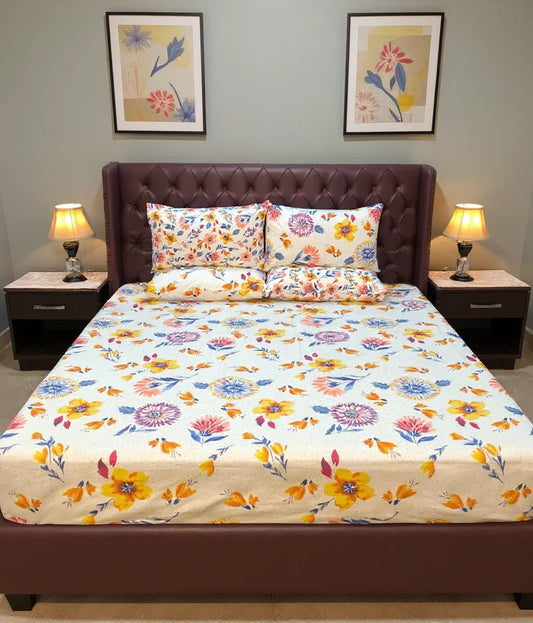 Blooming Sunshine Bedsheet 052 🌸☀️