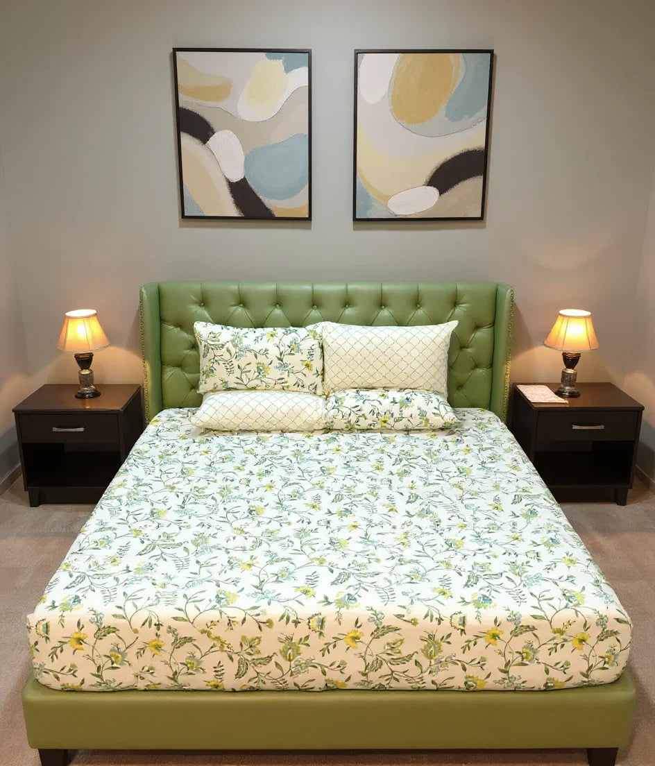 Lemon Leaf Bedsheet 053 🍋🍃