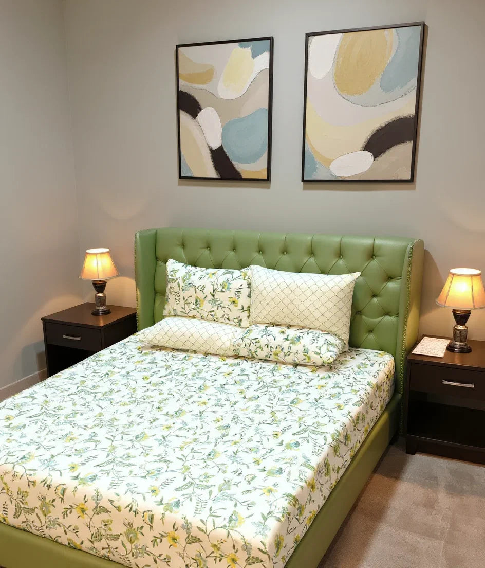 Lemon Leaf Bedsheet 053 🍋🍃