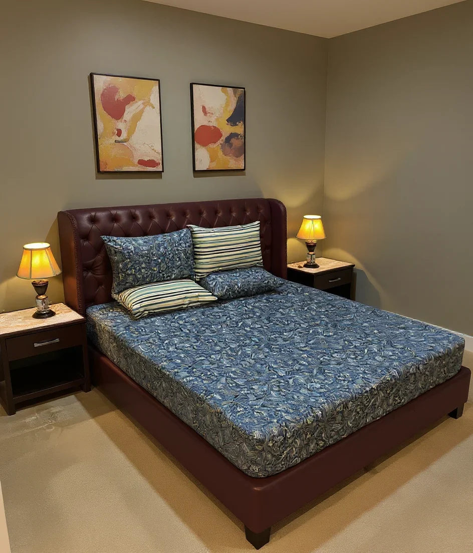 Blue Haven Bedsheet 050