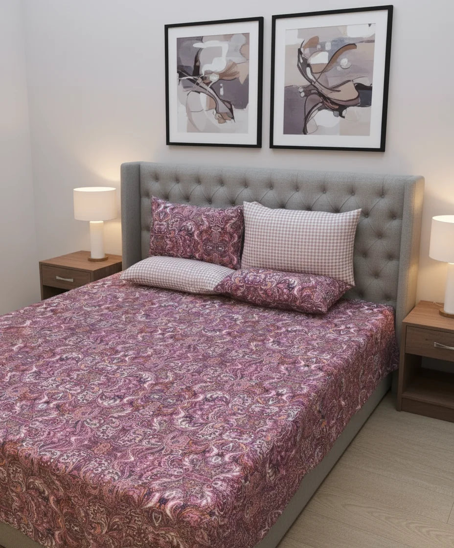 Regal Paisley Bedsheet 056