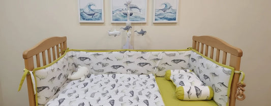 Shark Cot Set 014