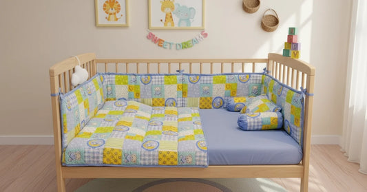 Teddy Bear Cot Set 017