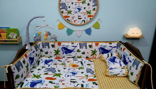 Wild Life Cot Set 016